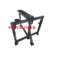 POWER TIGER Banc de musculation réglable pour salle de sport commerciale, entraînement, traction, musculation, rameur, banc de musculation
