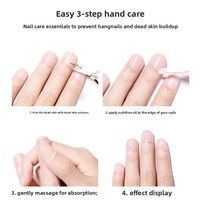 Stylo d'huile pour cuticules personnalisé avec logo, parfum multi-fruits, anti-fissures, nourrissant, réparateur d'ongles, hydratant, revitalisant pour cuticules, coffret cadeau