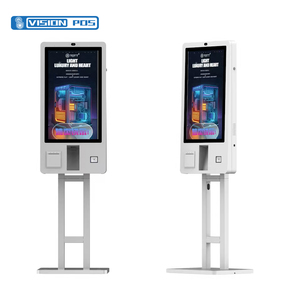 Kiosque de paiement en libre-service pour restaurant avec écran tactile capacitif 32 pouces, compatible SDK, <span class=keywords><strong>10</strong></span> points tactiles, système d'exploitation <span class=keywords><strong>Windows</strong></span>/Android, 1920x1080 - Product Image 1