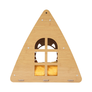 Vietnam Triangle Cat Scratcher House Salon et meubles pour chats en carton ondulé pour l'escalade des chats - Product Image 3