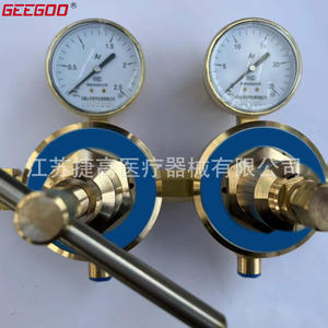 Vanne de régulation de pression de gaz argon à deux étages et à deux gaz YQJ-11 avec structure angulaire pour un meilleur contrôle - Product Image 4