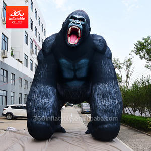 Dev reklam şişme karikatür modeli büyük Gorilla özel şişme özelleştirmek - Product Image 2