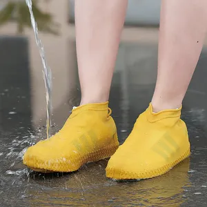 Großhandel Custom Silicone Schuh überzug Regen Wasserdicht rutsch fest Schützen Sie Ihre Schuhe am regnerischen Tag Schuh überzug