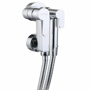 Chrome Hygienic Hand <b>Shower</b> Mixer <b>Set</b> | Wall Mounted | THS Thermostyle - Product Image 4
