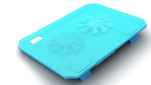 KINGSTAR Đế Làm Mát Máy Tính Xách Tay Tấm Làm Mát Máy Tính Xách Tay Chạy Điện 2 Cổng USB Thiết Kế Mới Có Thể Điều Chỉnh 5 Lớp - Product Image 2