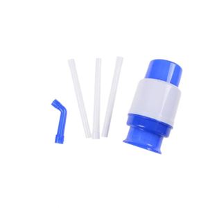 Pompe manuelle portable pour distributeur d'eau froide en plastique de 20 litres (5 gallons) pour usage domestique et en camping-car - Product Image 1