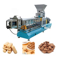 Ligne de production automatique de maïs soufflé fourré, processus d'extrusion, machine extrudeuse de snacks fourrés, usine de fabrication de snacks