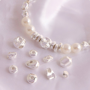 32 styles de <span class=keywords><strong>perles</strong></span> d'espacement irrégulières <span class=keywords><strong>en</strong></span> laiton <span class=keywords><strong>en</strong></span> vrac, <span class=keywords><strong>perles</strong></span> Heishi géométriques baroques <span class=keywords><strong>pour</strong></span> la fabrication de bijoux DIY (bracelets, colliers) - Product Image 3