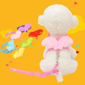 Harnes dan tali kelinci sayap malaikat lucu untuk kucing kelinci dipersonalisasi harnes kelinci aksesori pakaian Hamster - Product Image 1