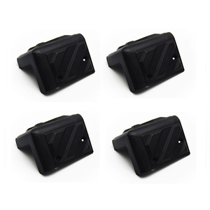 Plastic Black Speaker Cabinet Corner Sound Box Protector Box Front and Rear Package Corners Wrap Angles Home Decor