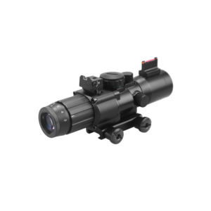 Mira Telescópica Prismática 3-12X32 de Aluminio con Triple Iluminación, Retícula de Fibra Roja Grabada en Vidrio, Resistente al Agua, a los Golpes y a la Niebla - Product Image 3