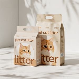 Sacchetti per Alimenti Secchi per Animali Domestici con Chiusura a Zip in Alluminio e Plastica, Fondo Piatto, Personalizzabili, da 5kg, 10kg, 15kg, 20kg, 25kg - Product Image 4