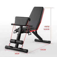 Banc de musculation multifonctionnel réglable pour la salle de sport, banc d'entraînement pliable pour la musculation, bancs et supports