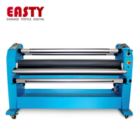 Máquina Laminadora Térmica de Rodillos Calientes con Alimentación Automática Easty EM-1700, Laminadora en Frío y Caliente de 1700 mm, Tamaño de Papel de 1600 mm para Vinilo