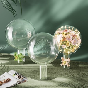 <span class=keywords><strong>Acrylique</strong></span> Noël Haute Transparent Vacances Cadeau Bricolage Créatif En Gros Bouquet BoBo Boule Pour La Fête De Mariage Décoration De Noël - Product Image 3