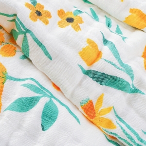 Giá Bán Buôn Trong Kho Tùy Chỉnh In 6 Lớp 8 Lớp 100 Cotton Hữu Cơ 47X47 "Bé Muslin Chăn Bìa <span class=keywords><strong>Quilt</strong></span> Cho Trẻ Em - Product Image 3