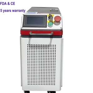 เครื่องทำความสะอาดด้วยเลเซอร์ไฟเบอร์พัลส์ 2000 วัตต์ รุ่นใหม่ ขนาดเล็ก กำจัดสนิม คราบน้ำมัน รอยขีดข่วนบนโลหะสแตนเลส อลูมิเนียมได้อย่างมีประสิทธิภาพ ความเร็ว 0-5 เมตร/ชั่วโมง - Product Image 5