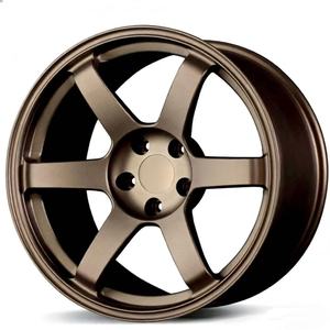 ล้อแม็กซ์ JDM Work แบบฟอร์จ อลูมิเนียม <span class=keywords><strong>ขอบ</strong></span> <span class=keywords><strong>18</strong></span> 19 20 นิ้ว หลายก้าน สีบรอนซ์  5x120 5x114.3 5x112  แบบกำหนดเองได้ - Product Image 2