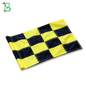 ธงกอล์ฟลายตารางหมากรุก Seagull ทำจากไนลอน สำหรับหลุมกอล์ฟ ติดตั้งง่าย ใช้สำหรับฝึกซ้อม สีน้ำเงินขาว ขนาด 12x18 นิ้ว - Product Image 3