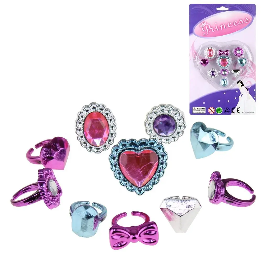 most popular product plastic ideas jewelry ring wedding birthday return gifts for kids