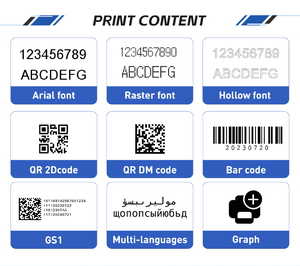 50.8mm TIJ 600dpi Portable USB Inkjet <strong>Printer</strong> for <strong>Flex</strong> Label Printing Fast Dry Ink-Logo Nutrition Facts <strong>Price</strong> Tags Batch Numbers - Product Image 5