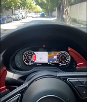DOS adapté à la modification des véhicules Audi, écran d'affichage de navigation du tableau de bord LCD neuf, A1 A3 A4 A5 A6 A7 Q1 Q3 Q4 Q5