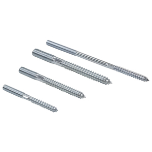 Factory Directly Sale Double Threaded Screw Zinc-plated for Fastening - Product Image 1