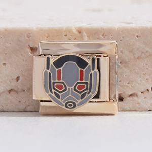 Abalorios al por mayor a granel de acero inoxidable que no se deslustran, chapados en plata de 18k, con personajes de dibujos animados, para pulseras de dijes italianos - Product Image 6