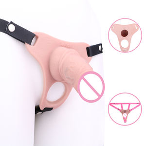Desain baru tali bagian atas <span class=keywords><strong>Penis</strong></span> realistis lengan ekstender pembesaran <span class=keywords><strong>Penis</strong></span> lengan Delay ejakulasi mainan seks untuk pria alat seksual - Product Image 1