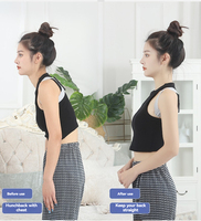 Orthèses dorsales de Posture intelligentes réglables amovibles de haute qualité Vibration électrique redresseur dorsal rappel de Posture assise