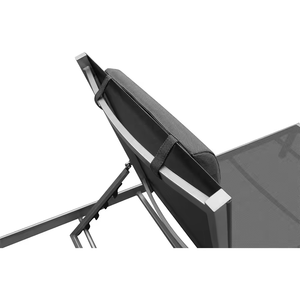 Diseño moderno Muebles de jardín al aire libre Marco de aluminio duradero Tumbona rodante para playa Hotel Piscina Uso doméstico - Product Image 4