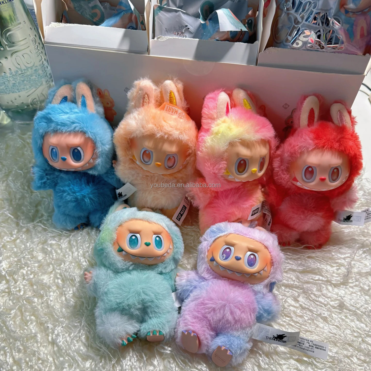 YT様⭐︎専用POP MART LABUBU Energyシリーズ Pop Mart Labubu Big into Energy Series Vinyl Plush Pendant