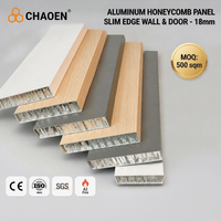 Panneau composite en nid d'abeille d'aluminium ignifuge et imperméable sur mesure, vente en gros d'usine, pour la décoration de hall