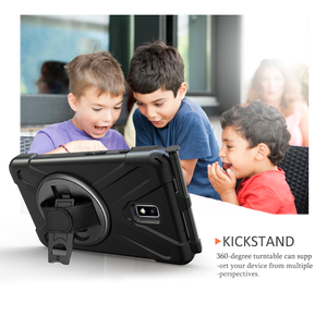 Ốp Lưng Chắc Chắn Và Bảo Vệ Hạng Nặng Với Dây Đeo Tay Cho Samsung <span class=keywords><strong>Galaxy</strong></span> <span class=keywords><strong>Tab</strong></span> Active <span class=keywords><strong>2</strong></span> 8.0 Inch SM-T395 SM-T390 - Product Image 3