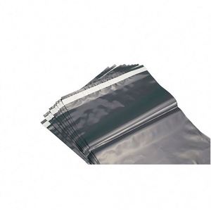 Grey Biodegradable Customized Logo Printing Mail Mailing Bags for Shipping Express - Product Image 1