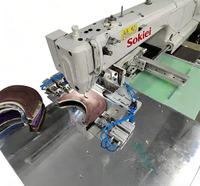 Máquina de Coser Automática para Gorras de Béisbol, Máquina Industrial Automática para Coser Gorras, Máquina de Coser Patrones para Visera de Gorra