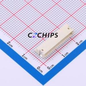 HCZZ0323-12 Wire-to-Board Pin Header SMD,P=1.5mm,Horizontal Mount Connector 1x12P 1.5mm Horizontal Mount ZH - Product Image 1