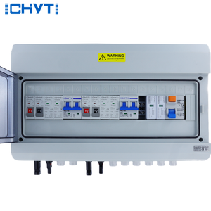 Không thấm nước AC + DC Combiner <span class=keywords><strong>Box</strong></span> cho năng lượng mặt trời hệ thống 2 đầu vào 2 ra Hộp nối - Product Image 5