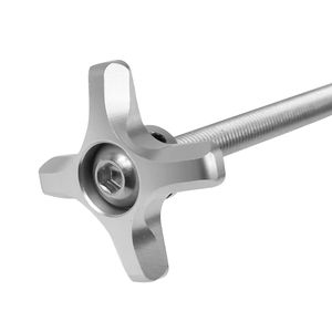 1x M5 M6 M8 M10 Sekrup Ulir Baja Tahan Karat & Logam Tombol Penjepit Manual Pegangan Sekrup Aksesoris Fotografi - Product Image 3