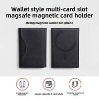 Étui portefeuille en cuir PU pour iPhone 17 16 15 14 13 12 11 Pro Max – Accessoire de luxe pour téléphone avec fonction support