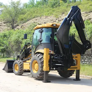 Fabriek Kwaliteit Verkoop Backhoe Loader Maximaliseren Functies Backhoe Tractor Voor Het Dragen Van Goederen Gebruikt Alle Machines