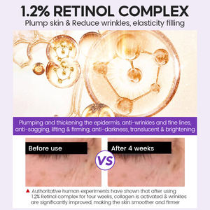 Serum Wajah Anti-Penuaan Anti-Kerut Triple Retinol + Xylane Ampoule 2ml*15pcs Kolagen Organik Pemutih Pencerah Pasokan OEM - Product Image 3