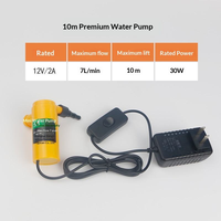 Mini pompe à eau centrifuge auto-amorçante submersible DL 12V CC pour le forage, le rainurage et le perçage de trous