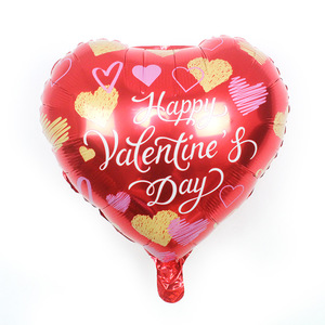 Ballon en <span class=keywords><strong>film</strong></span> aluminium pour la saint-valentin, 18 pouces, livraison gratuite, à hélium, décoration, pour fête, mariage, en papier aluminium - Product Image 4