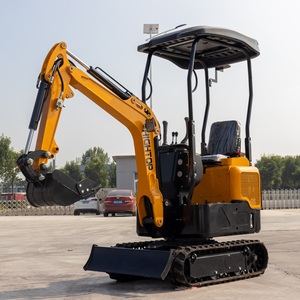 Precio de Fábrica: Mini Excavadora de 1 Tonelada con Control PLC y Alta Potencia de Excavación - Product Image 2