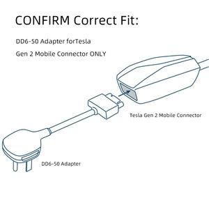 <span class=keywords><strong>Chargeur</strong></span> mobile <span class=keywords><strong>Tesla</strong></span> Model S3XY Gen 2 EV à <span class=keywords><strong>prix</strong></span> compétitif avec adaptateur NEMA 6-20 vendu en usine état neuf - Product Image 4