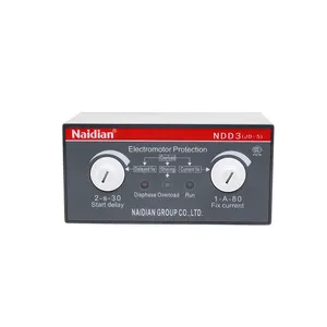 Naidian sản xuất hoàn thành chức năng độ nhạy cao JD-5 (ndd3) 220V /380VAC loạt giai đoạn phá vỡ quá tải động cơ bảo vệ