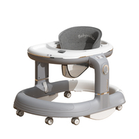 Top vente OEM ODM infantile activité poussette 4-en-1 multifonctionnel pousser voiture bébé marchette chariot jouets cadre en plastique amusant Durable