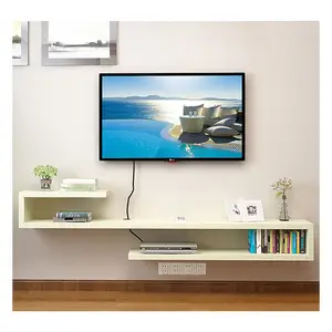 Moderne Wandmontage Media Console Multifunctionele Drijvende Tv Plank Stand