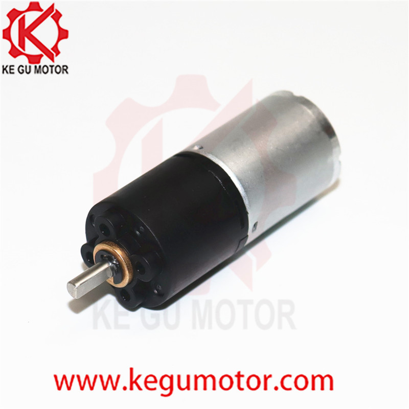 7.4V 12v 24mm plastic gear motor with RF-370 dc motor,Kegumotor provide 24mm planetary Plastic Gear Motor